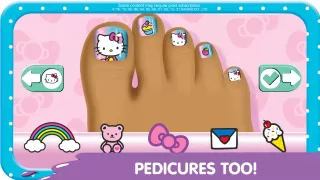 Hello Kitty Nail Salon