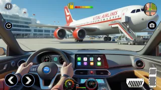 Airplane Pilot Car Transporter