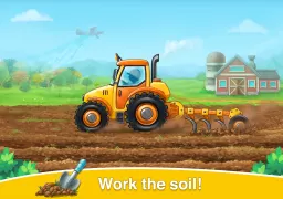 Farm land & Harvest Kids Games