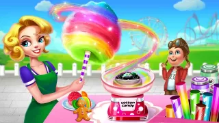 Cotton Candy Shop Cooking Game