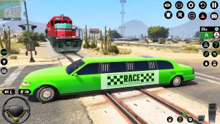 Limousine Taxi Driving Game