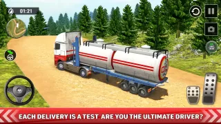 Oil Truck Games: Driving Games