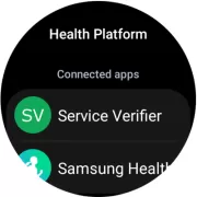 Samsung Health Platform