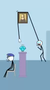 Stealing Puzzle: Robber Games