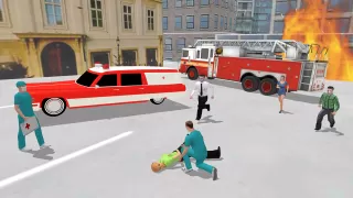 救護車模擬器 - 汽車駕駛醫生
