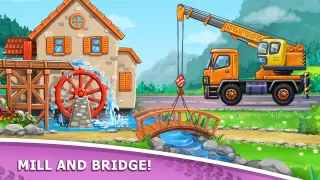 Truck games - build a house