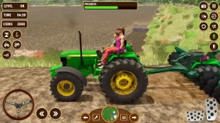 Farming Games Tractor Driving