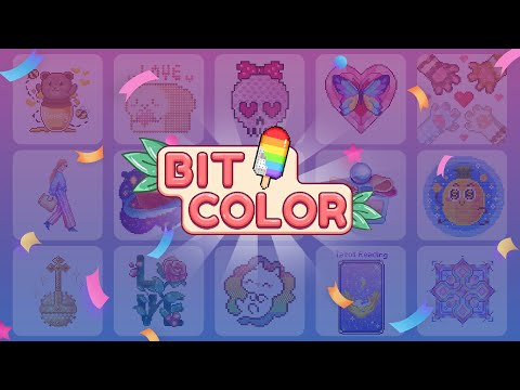 Pixel Art Color by Numbers - ease your anxiety with a lot of fun! 🤩