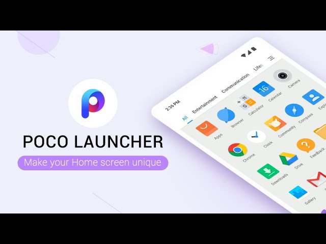 POCO Launcher - Make your Home screen unique.