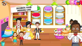 My Town: Wedding Day girl game