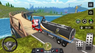 Oil Truck Games: Driving Games