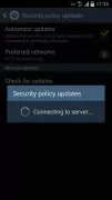 Samsung Security Policy Update