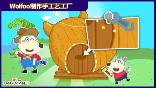 Wolfoo Making Crafts -Handmade