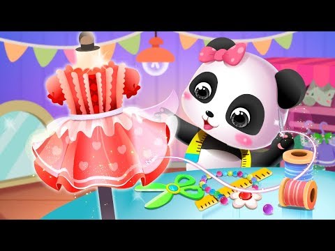 Baby Panda's Fashion Dress Up Game | DIY Games | Games For Kids | Educational App | BabyBus Games