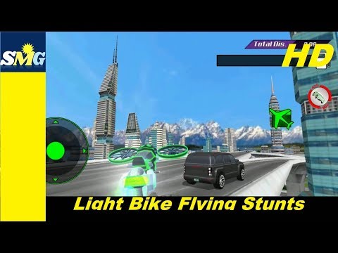 Light Bike Flying Stunts | Bike Simulation Game | Android Gameplay