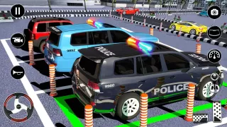 警察 停車處 冒險: 汽車 遊戲 趕 3D