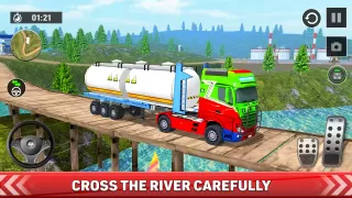 Oil Truck Games: Driving Games