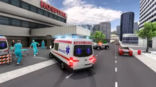 救護車模擬器 - 汽車駕駛醫生