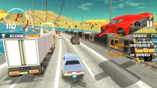 Heavy Traffic Rider Car Game