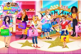 Rich Girls Shopping Games