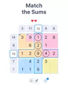 Number Sums - Numbers Game