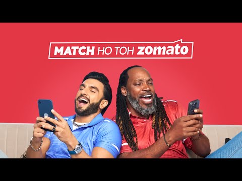 Ab Indiaaa-India ka time hai! | Ranveer Singh | Chris Gayle | Zomato | Cricket World Cup 2023 🇮🇳