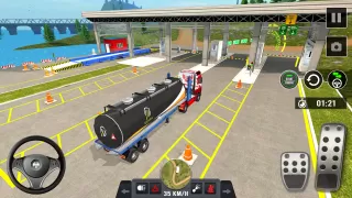 Oil Truck Games: Driving Games