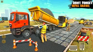 City Road Construction Games