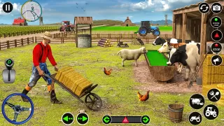 Farming Games Tractor Driving