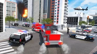 Fire Truck Driving Simulator