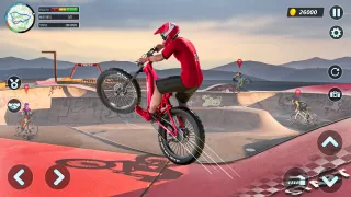 BMX Cycle Race - Bicycle Stunt