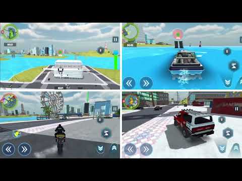 Police Chase Open World: Fight with Vegas and Miam Gangster in Open World