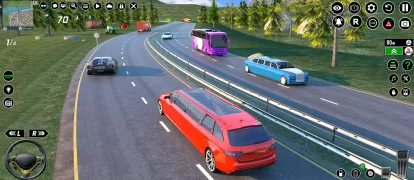 Limousine Taxi Driving Game