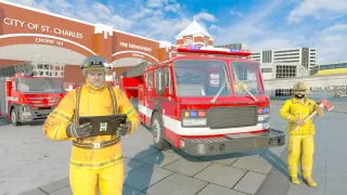 Fire Truck Driving Simulator