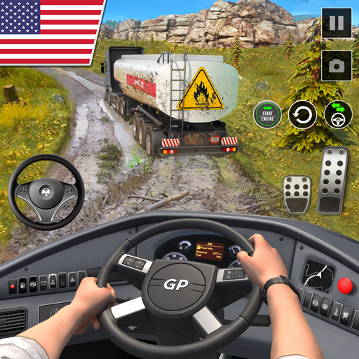 Oil Truck Games: Driving Games