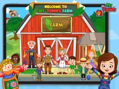 My Town Farm Animal game