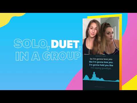 Sing karaoke solo or duet! Record 10M+ songs with music, lyrics & voice FX to sound amazing