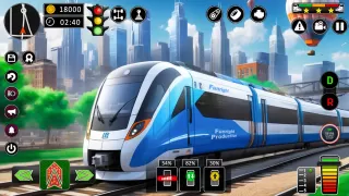 City Train Games Driver Sim 3D
