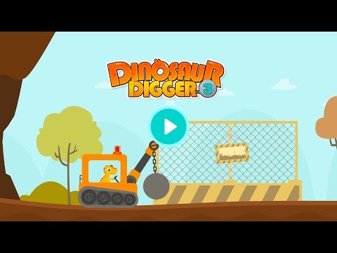 Dinosaur Digger 3 💎Trailer - Get it now! - Truck games & Fun Dinosaur Games For Kids  | @Yateland