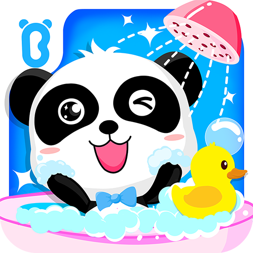 Baby Panda's Bath Time