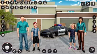 警察媽媽模擬器家庭母親生活