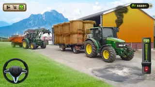 拖拉机 手推车 驾驶 越野