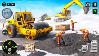 Snow Offroad Construction Game