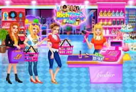 Rich Girls Shopping Games