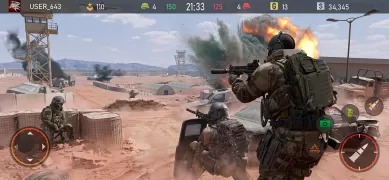 Striker Zone : 武器游戏。 多人战争射击游戏