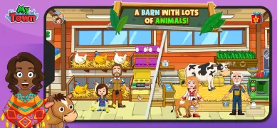 My Town Farm Animal game