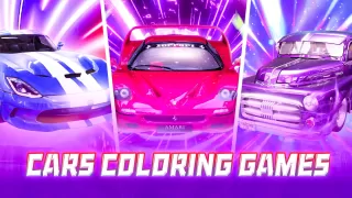 Car coloring games - Color car