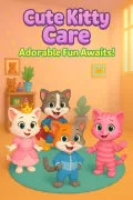 Cute Kitty Cat Pet Care