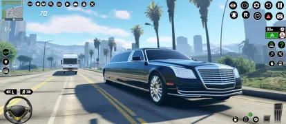 Limousine Taxi Driving Game