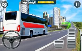 現代 總線 停車處 冒險  -  預先 總線 遊戲